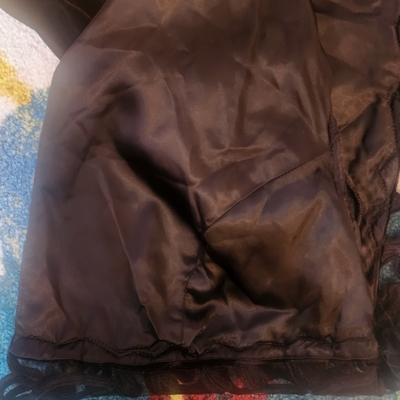 Gunne Sax by Jessica McClintock Vintage Black Velvet Bolero Sz 18W - Picture 8 of 9